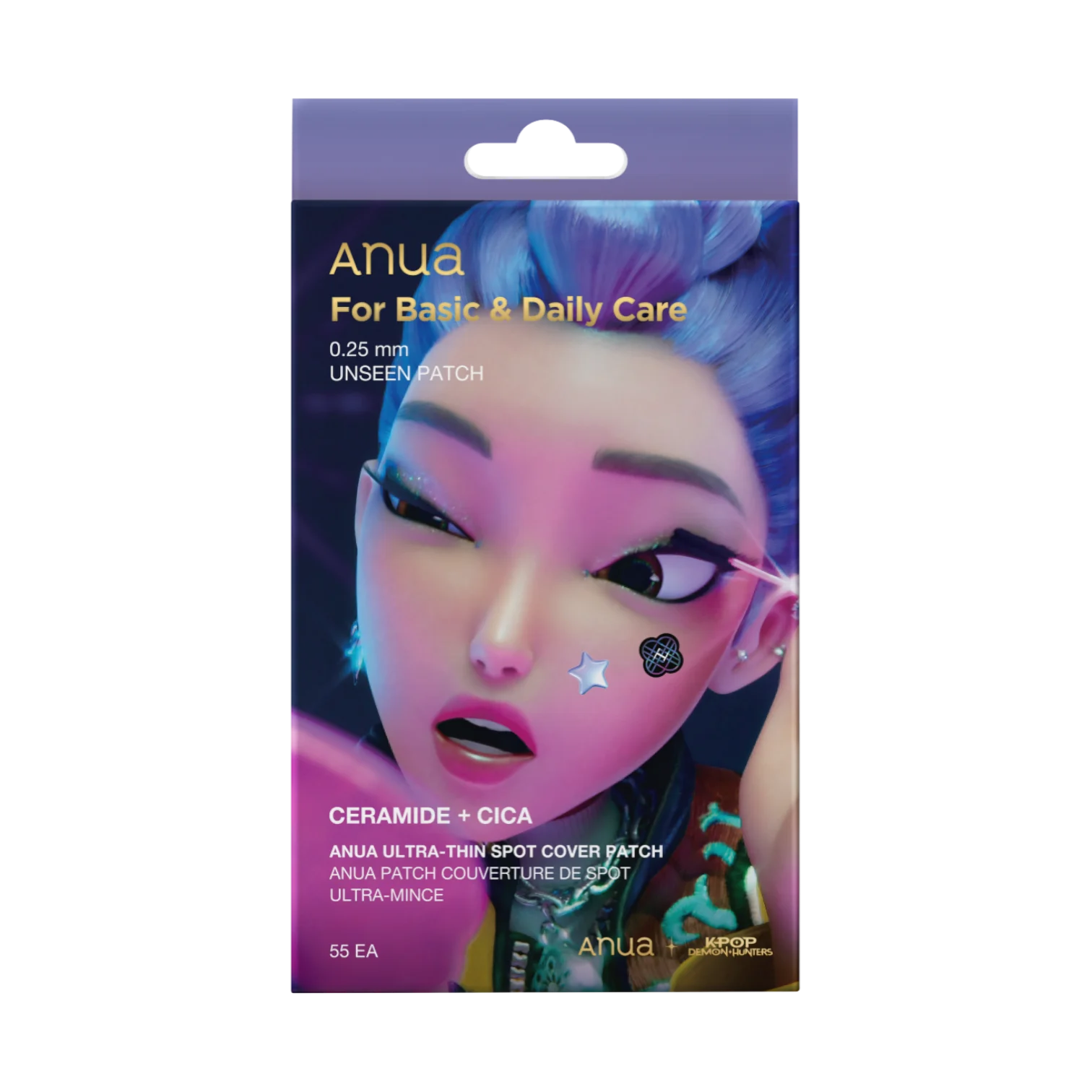 Anua K-Pop Demon Hunters Ultra-Thin Spot Cover Patch - ļoti plāni plāksteri pret pūtītēm
