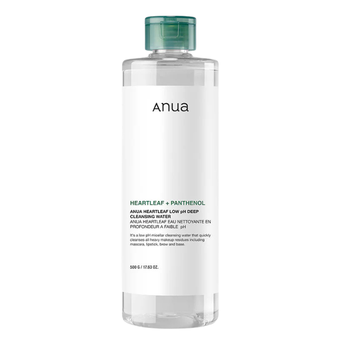 Anua Heartleaf Low pH Deep Cleansing Water - valomasis veido vanduo