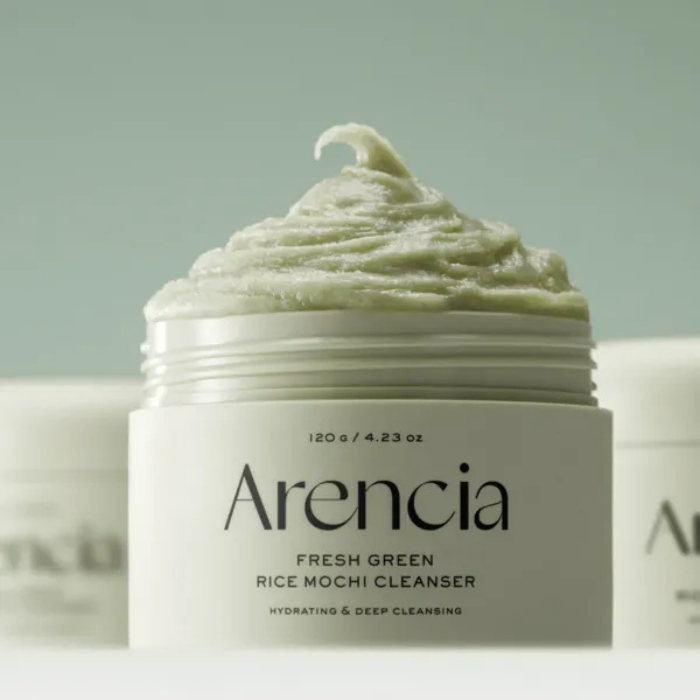 Arencia Fresh Green Rice Mochi Cleanser - veido prausiklis