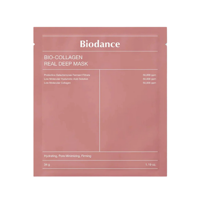 BIODANCE Bio Collagen-Real Deep Mask - lakštinė veido kaukė su kolagenu