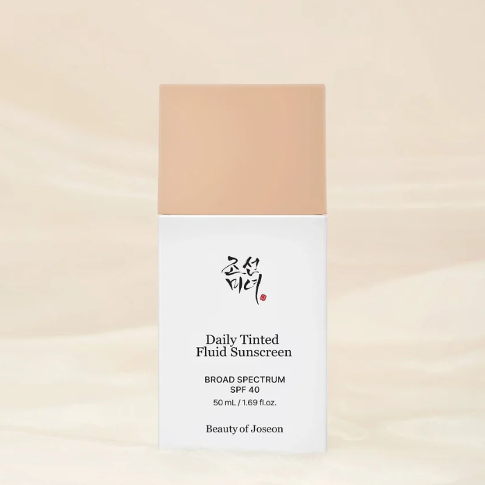 Beauty Of Joseon Daily Tinted Fluid Sunscreen SPF40 - tonuojantis apsauginis fluidas nuo saulės