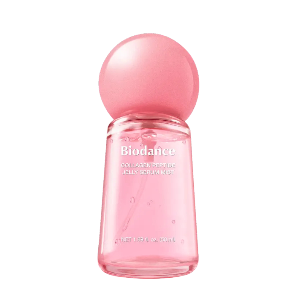 Biodance Collagen Peptide Jelly Serum Mist - drėkinamasis veido serumas (dulksna)