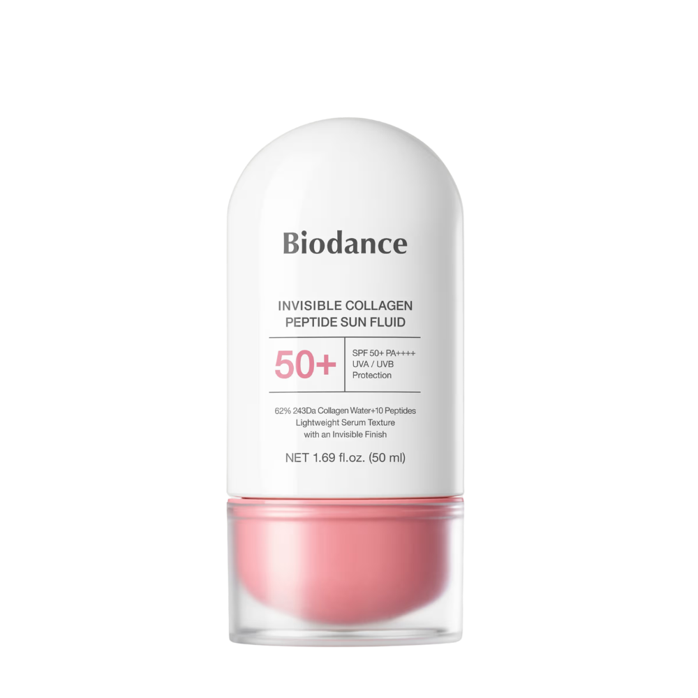 Biodance Invisible Collagen Peptide Sun Fluid SPF50+ - apsauginis fluidas nuo saulės