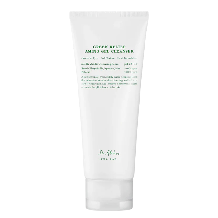 Dr. Althea Green Relief Amino Gel Cleanser - gelinis veido prausiklis