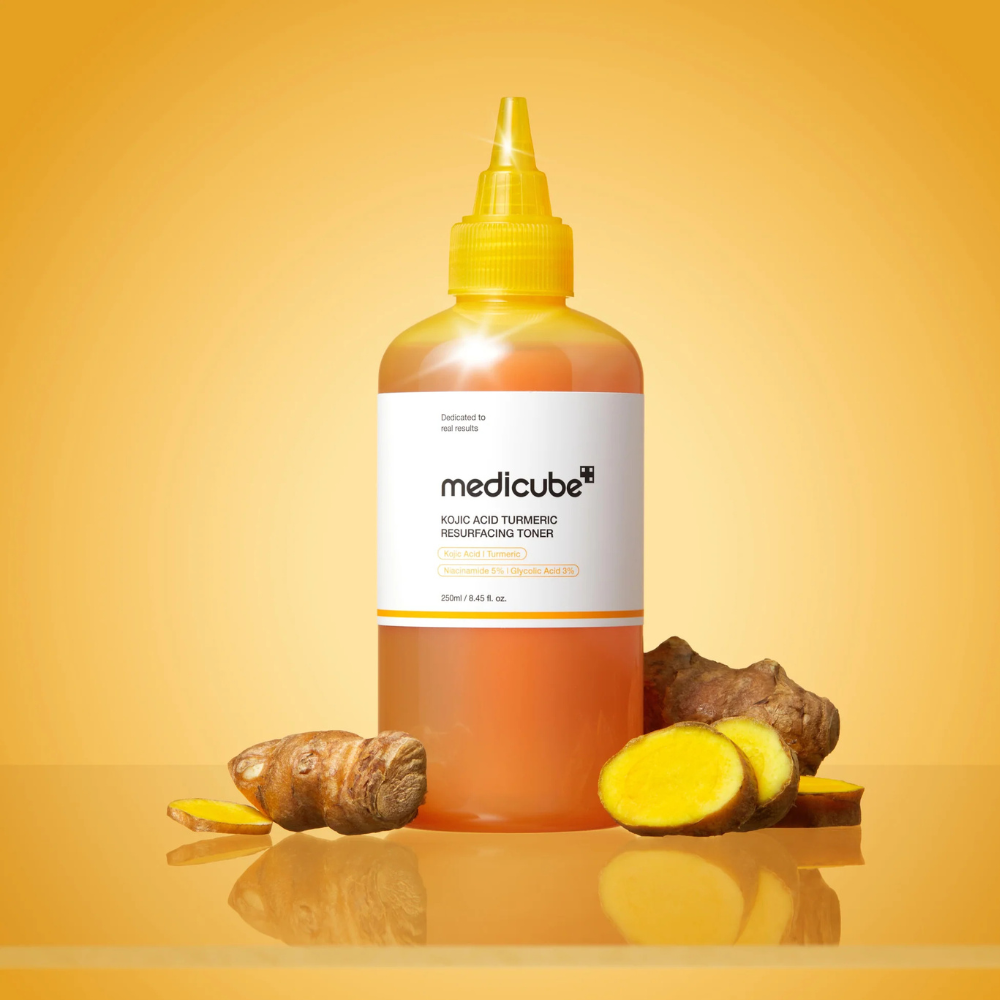 Medicube Kojic Acid Turmeric Resurfacing Toner - šveičiamasis veido tonikas