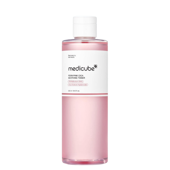 Medicube PDRN Pink Cica Soothing Toner - raminamasis veido tonikas