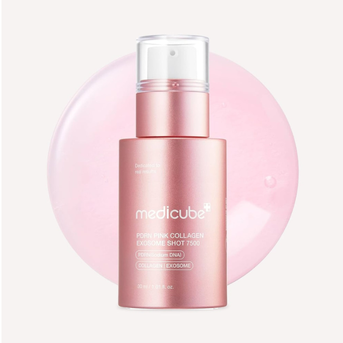 Medicube PDRN Pink Collagen Exosome Shot Serum 7500 - intensyvaus poveikio serumas