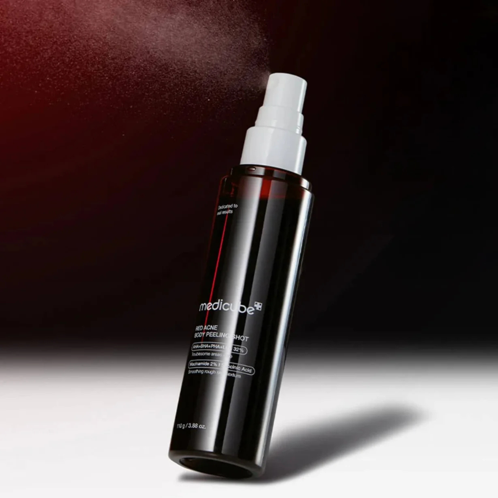 Medicube Red Acne Body Peeling Shot - kūno šveitiklis problematiškai odai