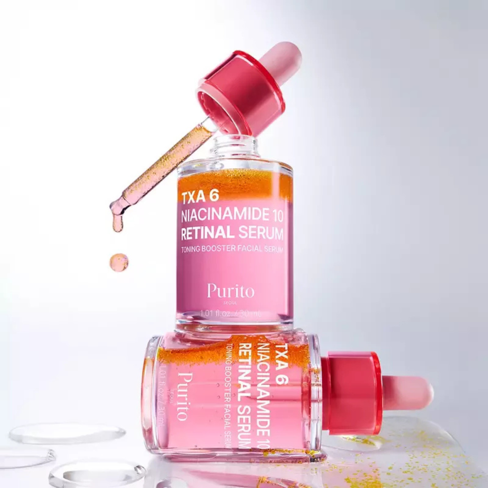 PURITO SEOUL TXA 6 Niacinamide 10 Retinal Serum - skaistinamasis veido serumas