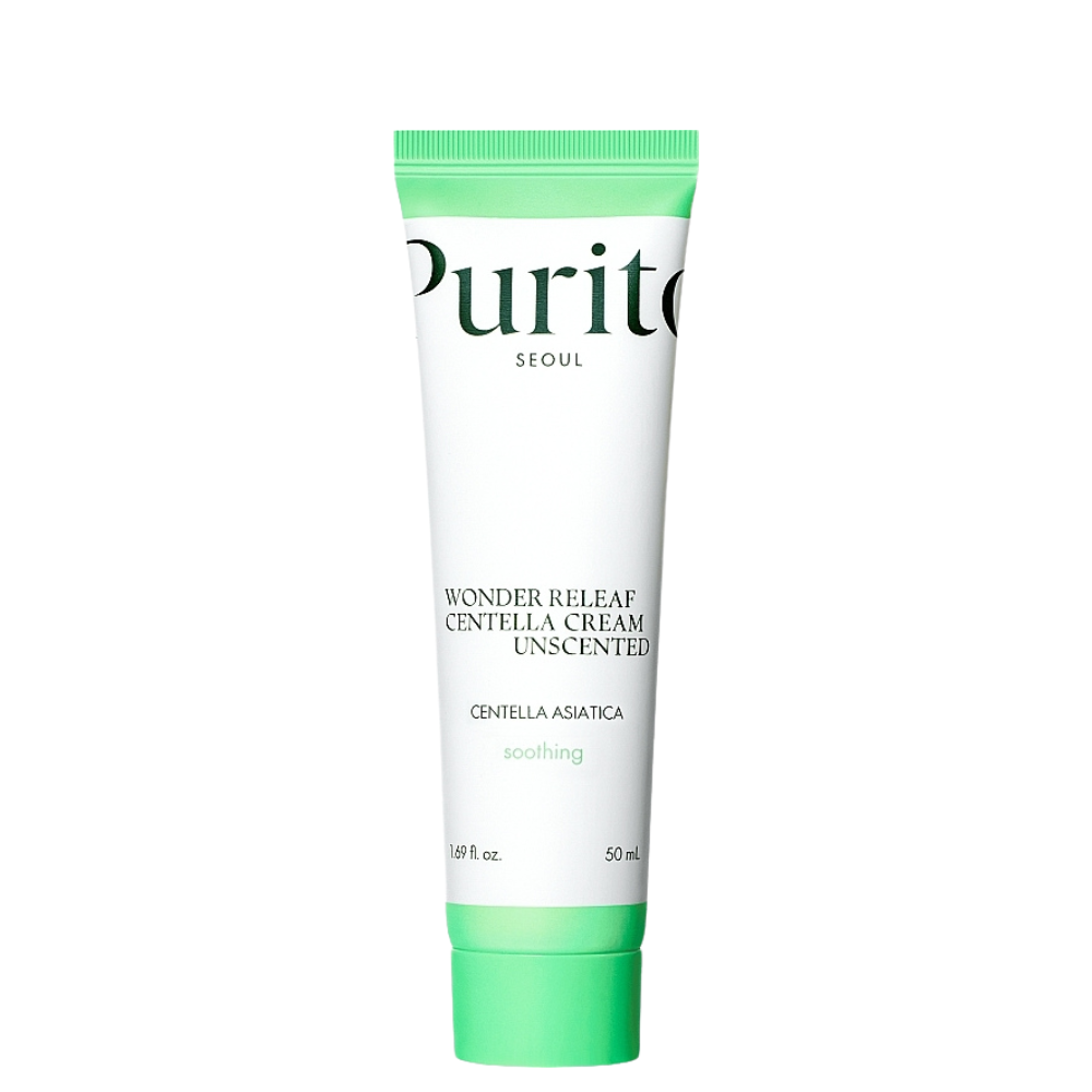PURITO SEOUL Wonder Releaf Centella Cream Unscented - raminamasis veido kremas