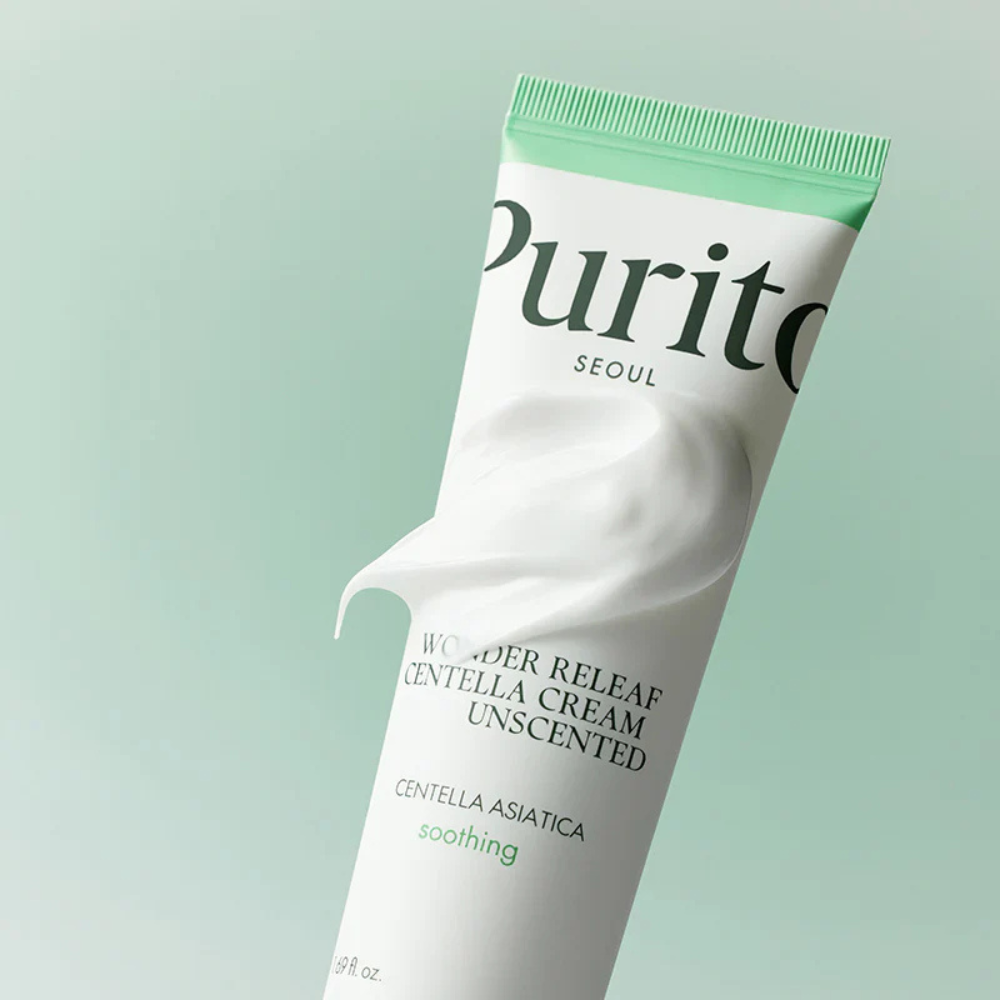 PURITO SEOUL Wonder Releaf Centella Cream Unscented - raminamasis veido kremas
