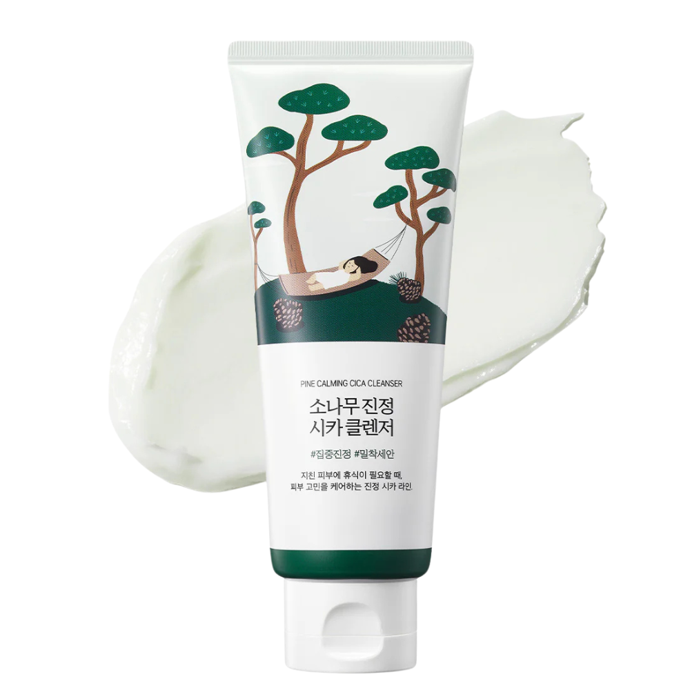 Round Lab Pine Calming Cica Cleanser - raminamasis veido prausiklis