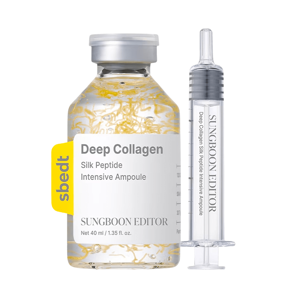 SUNGBOON EDITOR Deep Collagen Silk Peptide Intensive Ampoule - stangrinamoji veido ampulė
