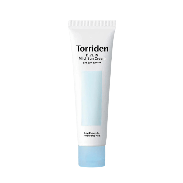 Torriden DIVE-IN Mild Suncream - SPF 50+ PA++++ apsauginis kremas nuo saulės