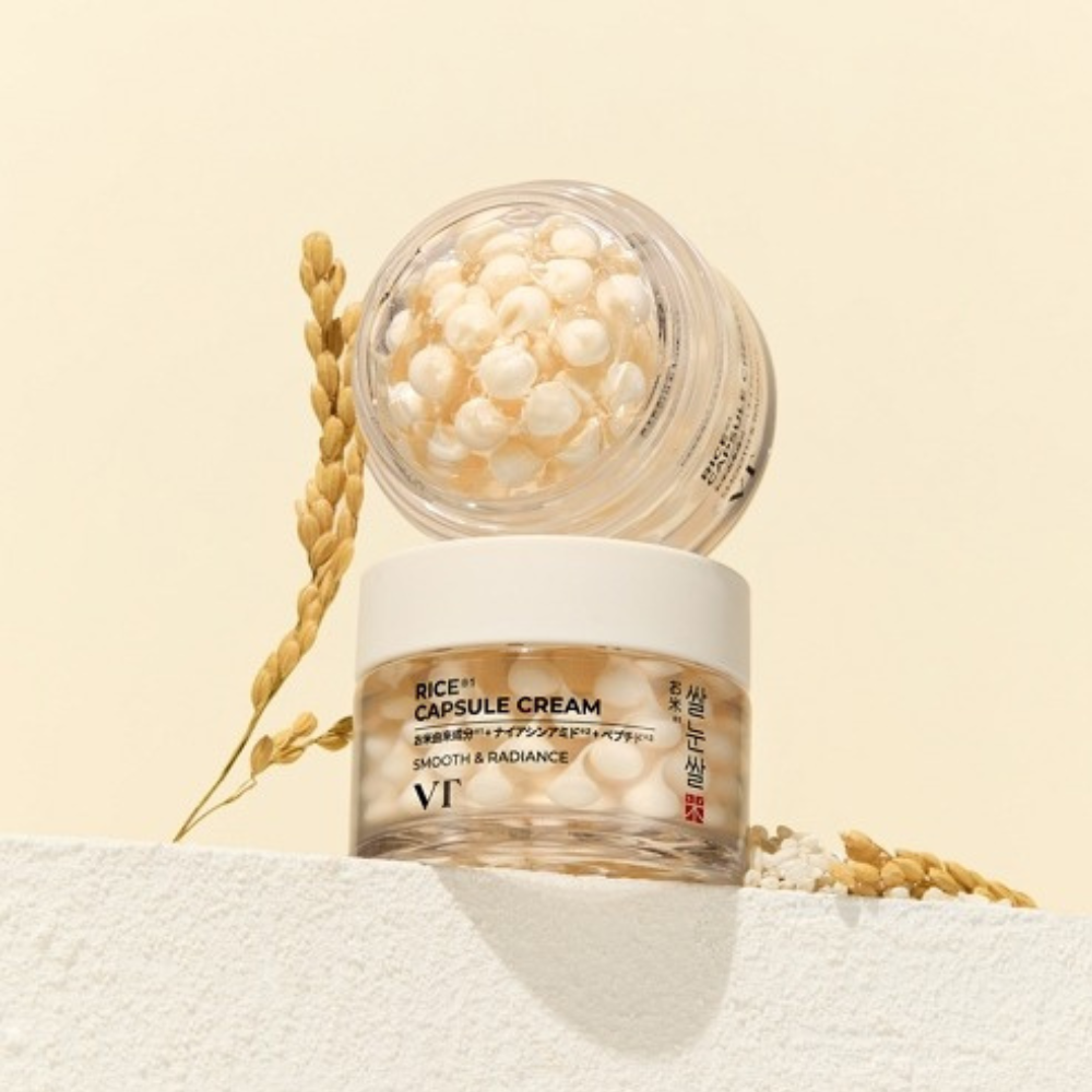 VT Cosmetics Rice Ceramide Capsule Cream - drėkinamasis veido kremas