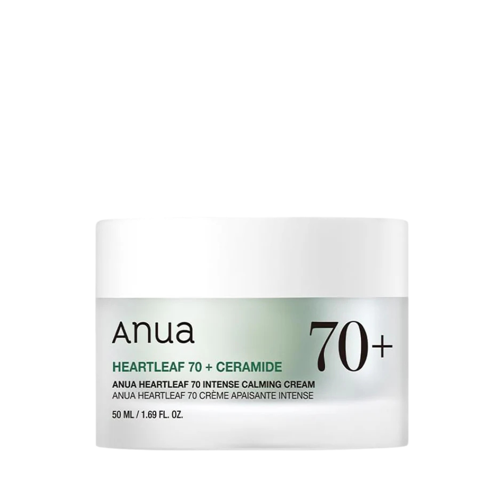 Anua Heartleaf 70% Intense Calming Cream - raminamasis veido kremas