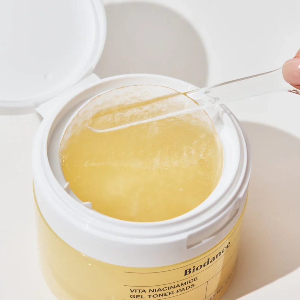 Biodance Vita Niacinamide Gel Toner Pads - geliniai toniko padeliai