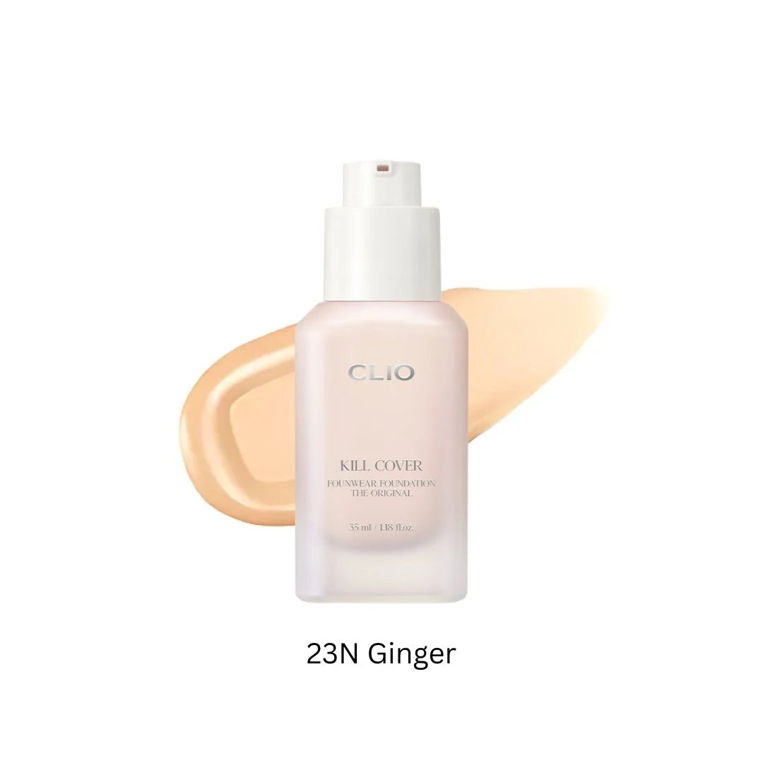 CLIO Kill Cover Founwear Foundation The Original - makiažo pagrindas (23N Ginger)