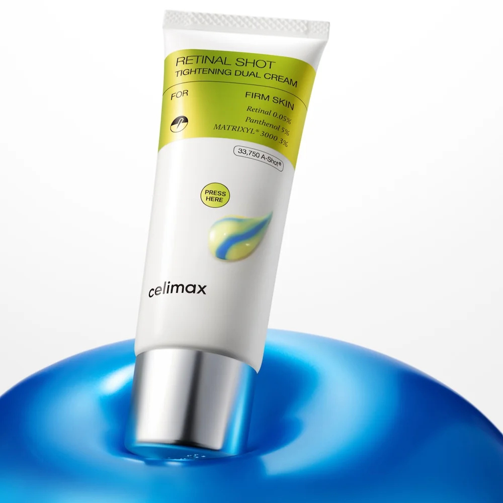 Celimax The Vita-A Retinal Shot Tightening Dual Cream - stangrinamasis veido kremas
