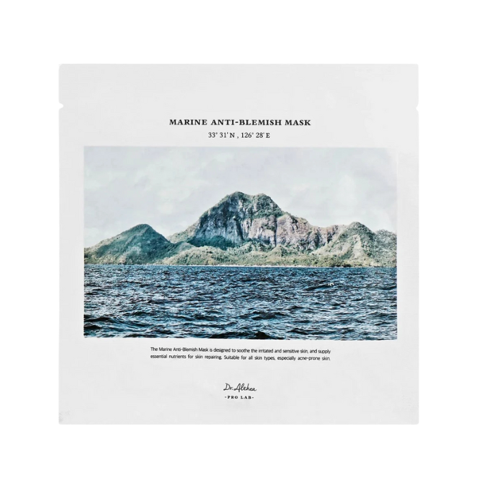 Dr. Althea Marine Anti-Blemish Mask - atkuriamoji lakštinė veido kaukė