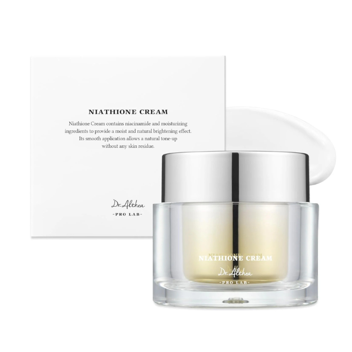 Dr. Althea Niathione Cream - šviesinamasis veido kremas