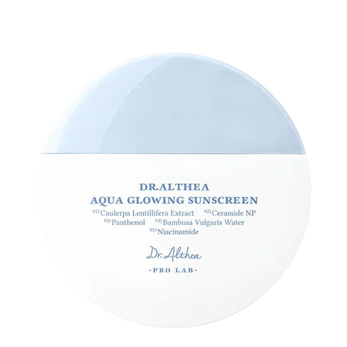 Dr. Althea Pro Lab Aqua Glowing Sunscreen SPF50+ - drėkinamasis apsauginis kremas nuo saulės