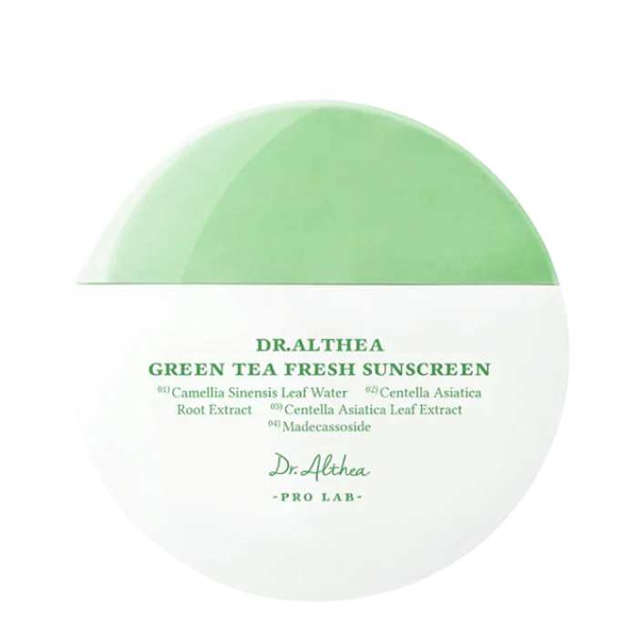 Dr. Althea Pro Lab Green Tea Fresh Sunscreen SPF50+ - raminamasis apsauginis kremas nuo saulės