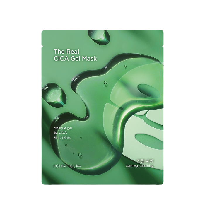 Holika Holika The Real Cica Gel Mask - raminamoji hidrogelinė veido kaukė
