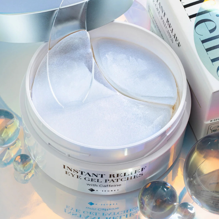 KSECRET SEOUL 1988 Caffeine Instant Relief Eye Gel Patches - paakių padeliai