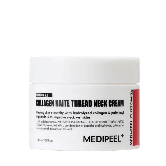 MEDI-PEEL Collagen Naite Thread Neck Cream Premium 2.0 - stangrinamasis kaklo ir dekoltė kremas