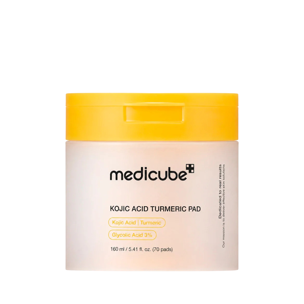 Medicube Kojic Acid Turmeric Pad - skaistinamieji toniko padeliai