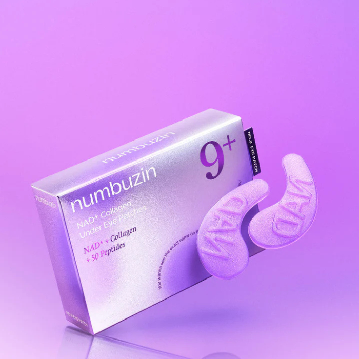 Numbuzin No.9 NAD+ Collagen Under Eye Patches - paakių padeliai