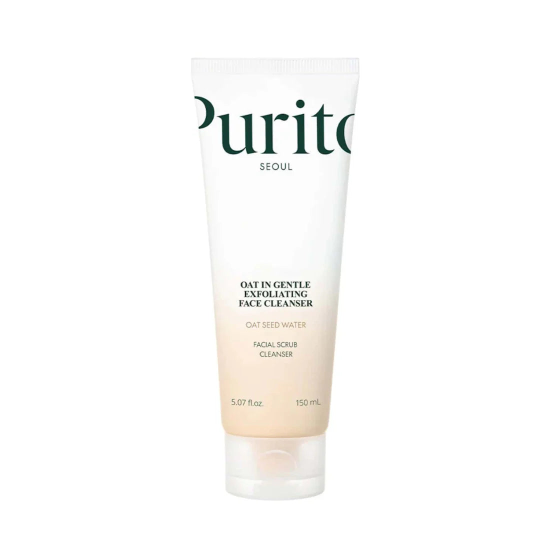 PURITO SEOUL Oat In Gentle Exfoliating Face Cleanser - daudzfunkcionāls attīrošs līdzeklis un maska sejai