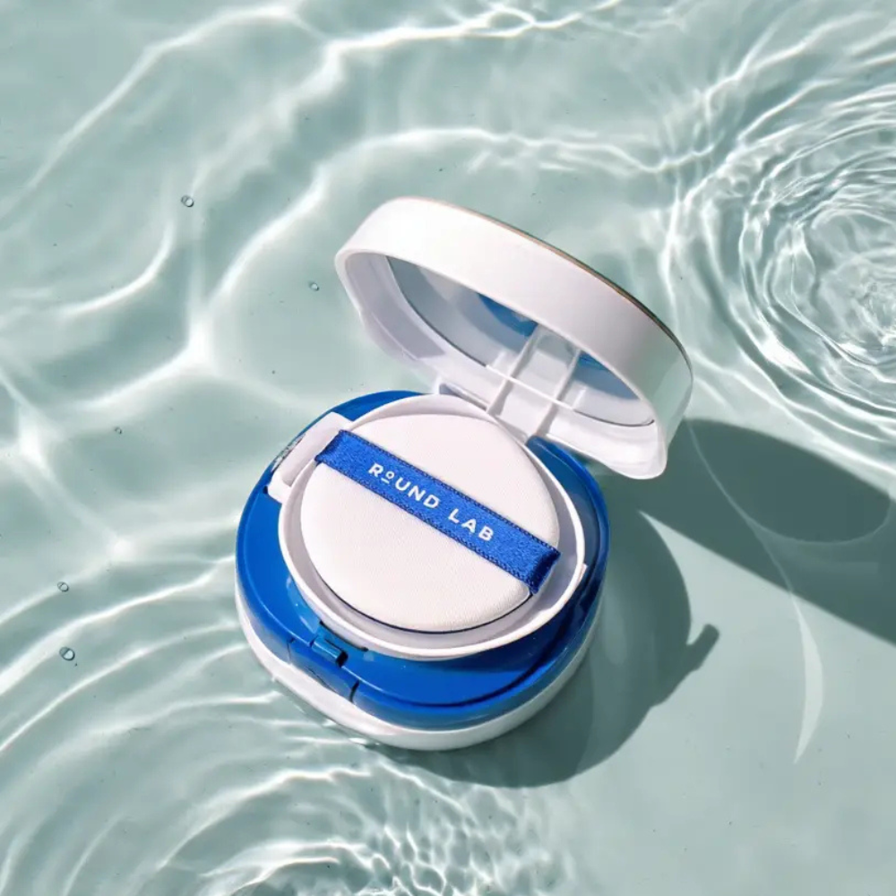 Round Lab Birch Juice Moisturizing Sun Cushion - apsauginė priemonė nuo saulės