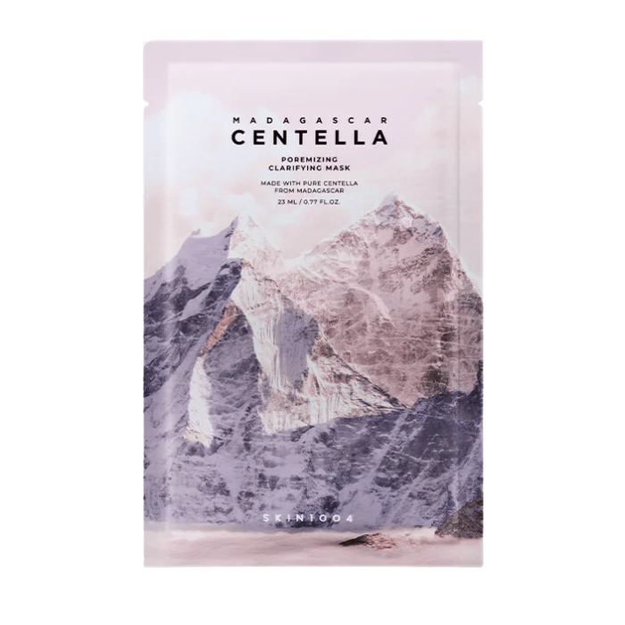 SKIN1004 Madagascar Centella Poremizing Clarifying Mask - valomoji lakštinė veido kaukė